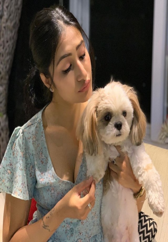 Dhanashree Verma is a dog lover