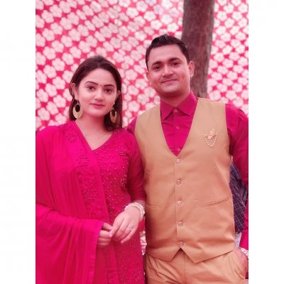 Sibbu with her brother